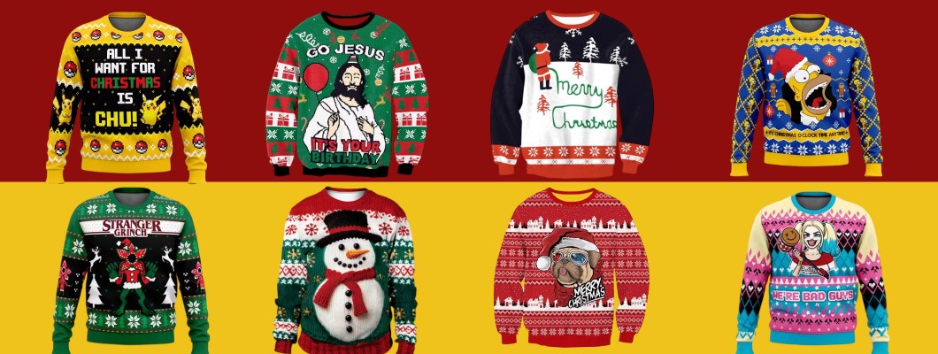 Panda Christmas Guide 2023 - Ugly Sweater Collection!