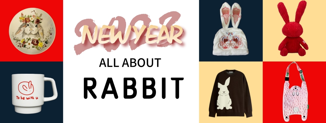 All About Rabbits - Catchy Products with Rabbit Designs &Themes for the New Year